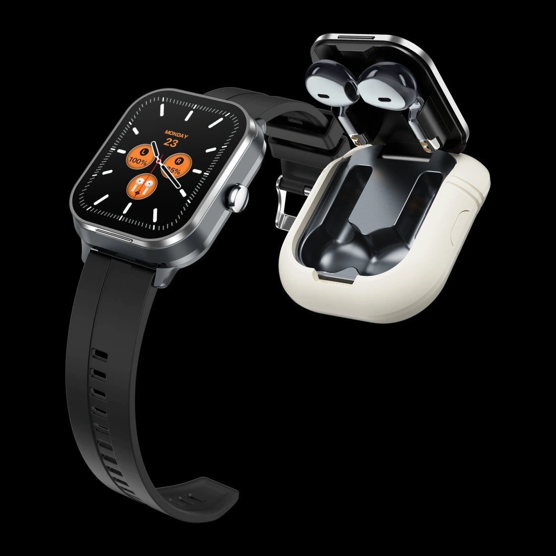 Montre Connectée D8pro 2-en-1 avec Écouteurs Bluetooth Intégrés – Élégance & Innovation