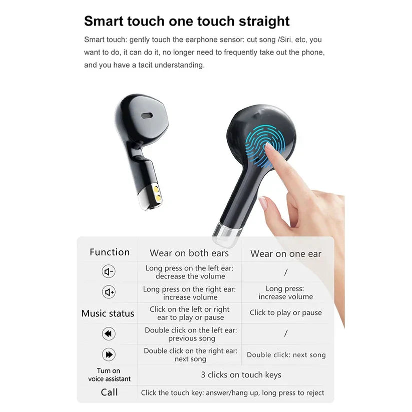 Montre Connectée D8pro 2-en-1 avec Écouteurs Bluetooth Intégrés – Élégance & Innovation