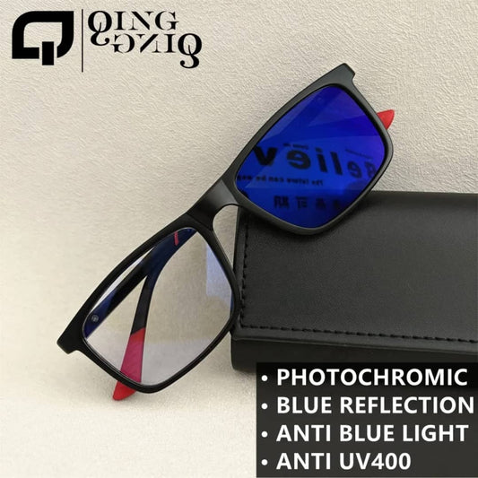 🕶️ Lunettes Photochromiques Anti-Lumière Bleue flexible – Vision & Style Protégés