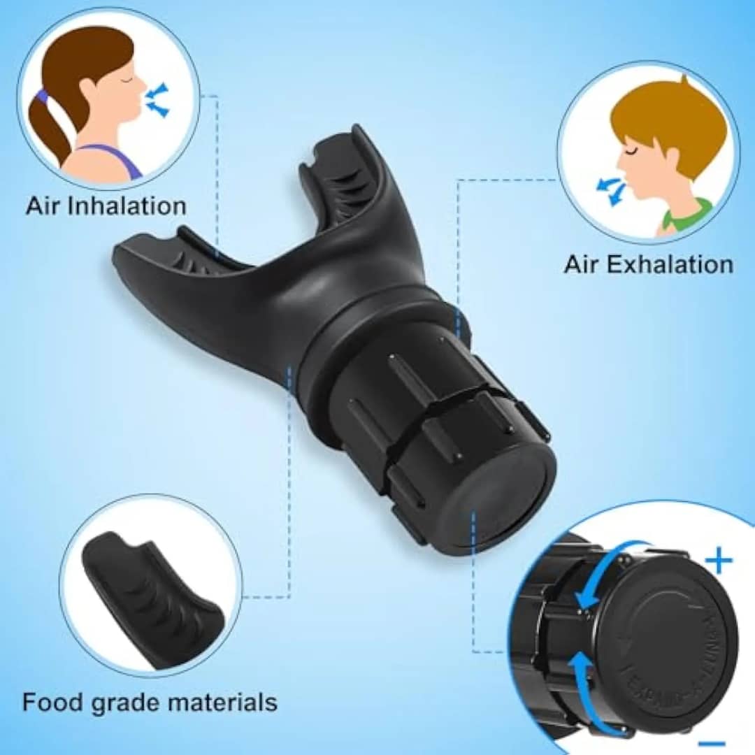 APPAREIL D’ENTRAÎNEMENT RESPIRATOIRE Respirez mieux. Endurance améliorée. Performances décuplées.